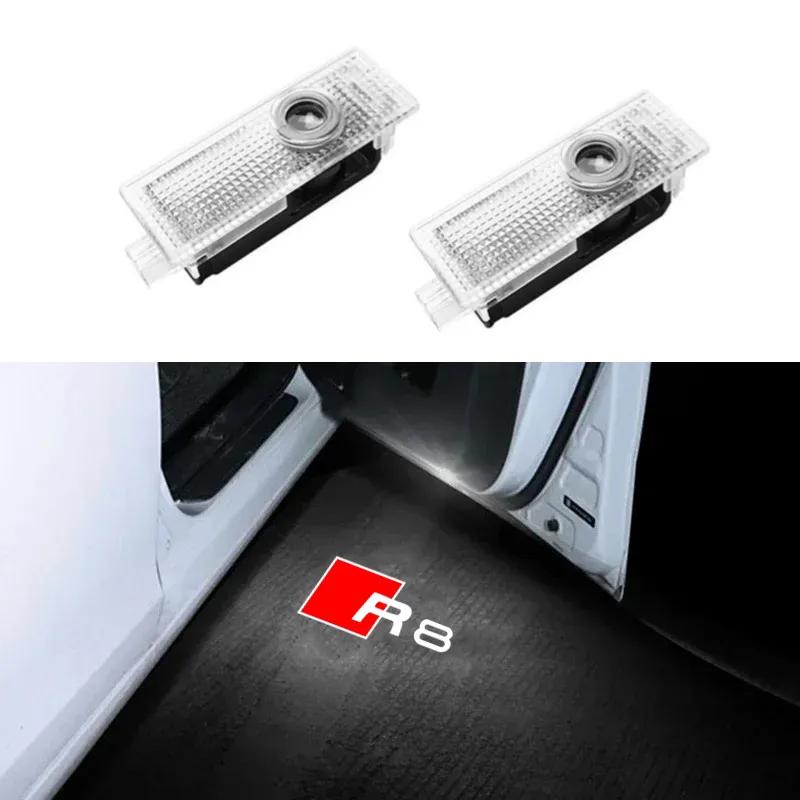 2Pcs LED ڵ  ȯ Ƿ   ׸  ƿ R8 ΰ 2007 2008 2010 2020 2021 2022 ׼